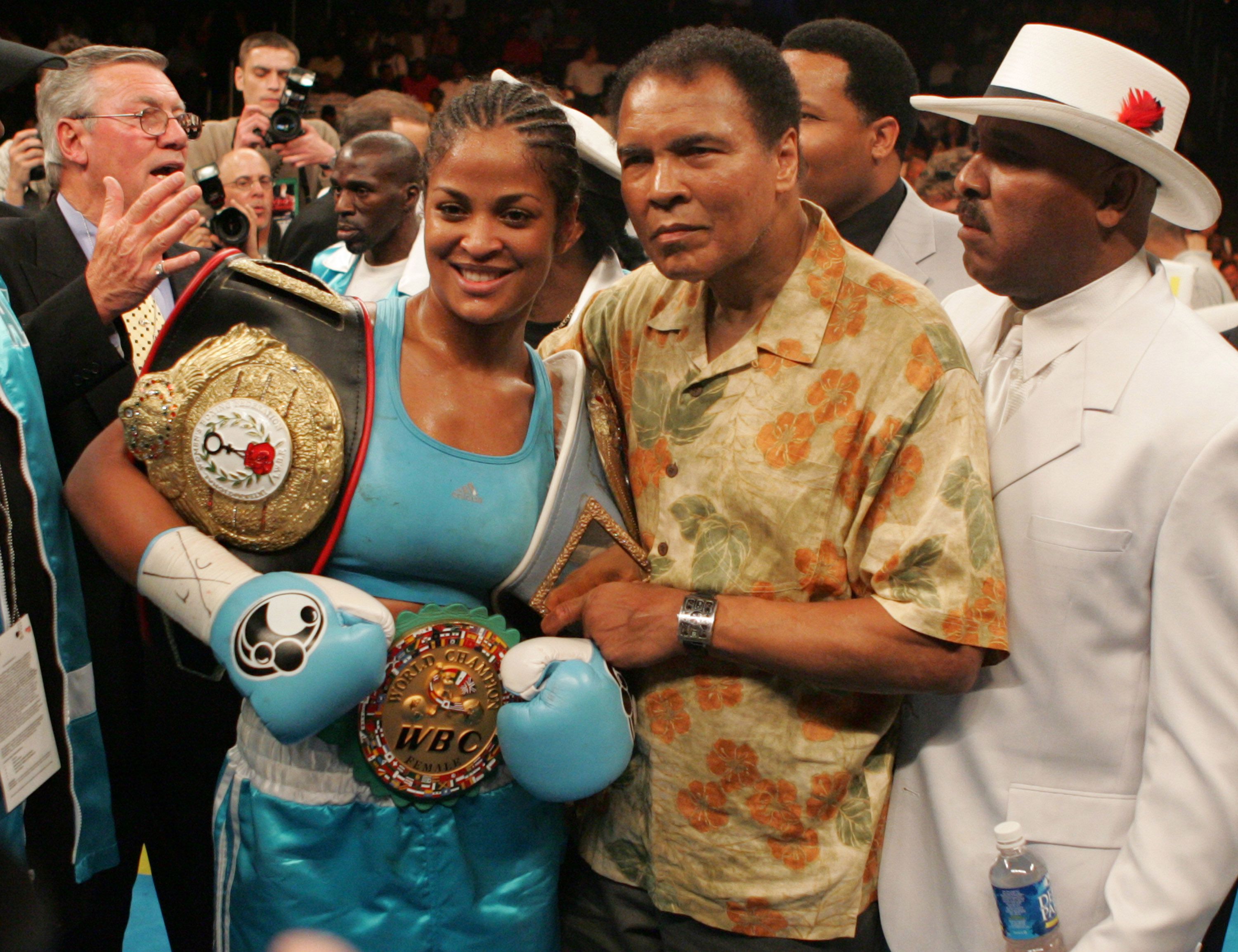 laila Ali và Muhammad Ali