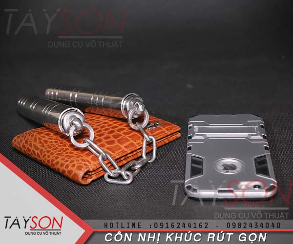 Côn nhị khúc thu gọn